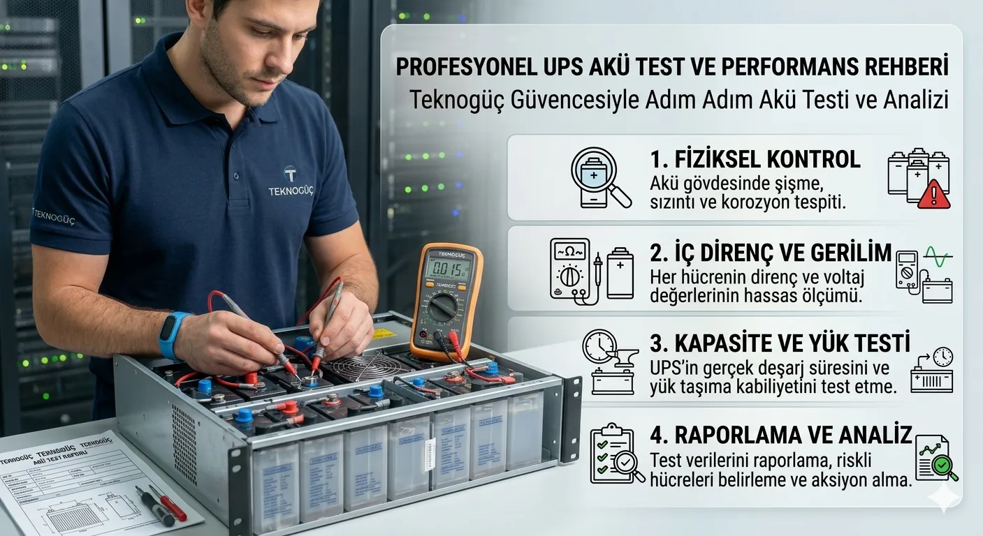 UPS Akü Testi